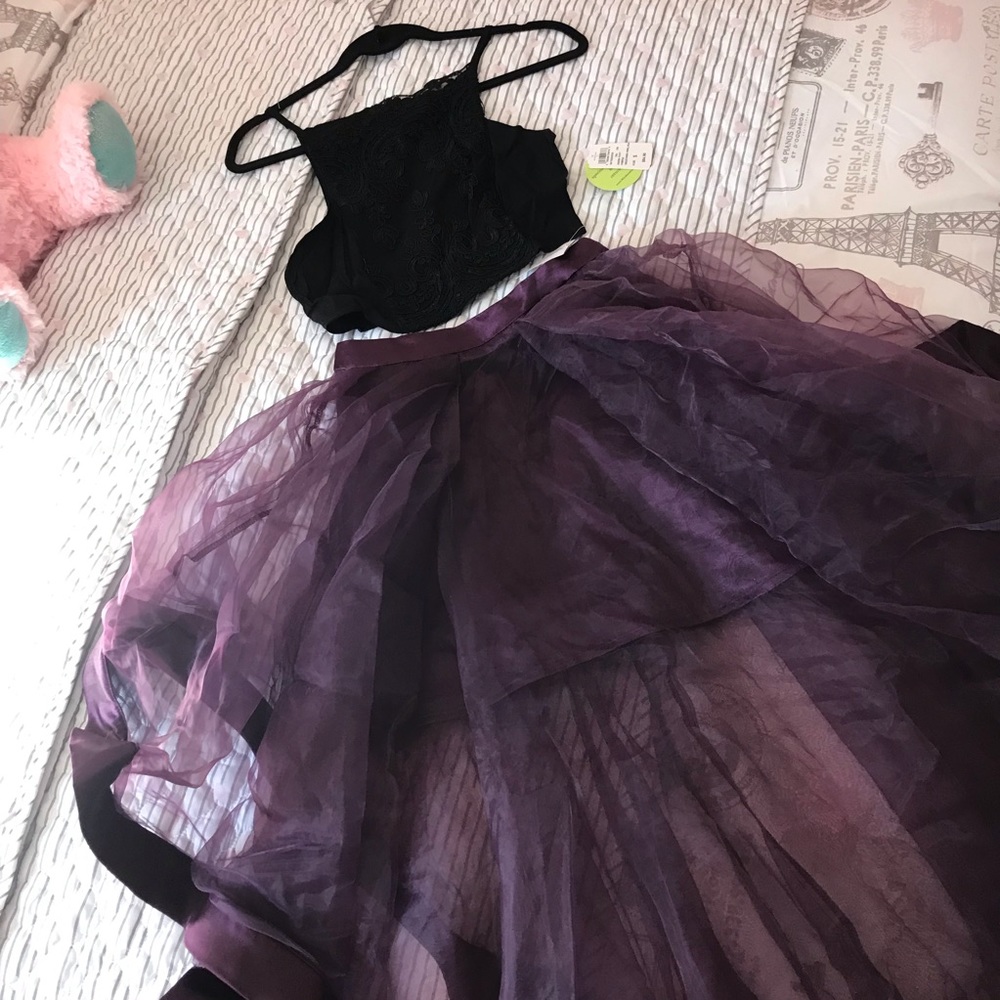 Skirt matching set
